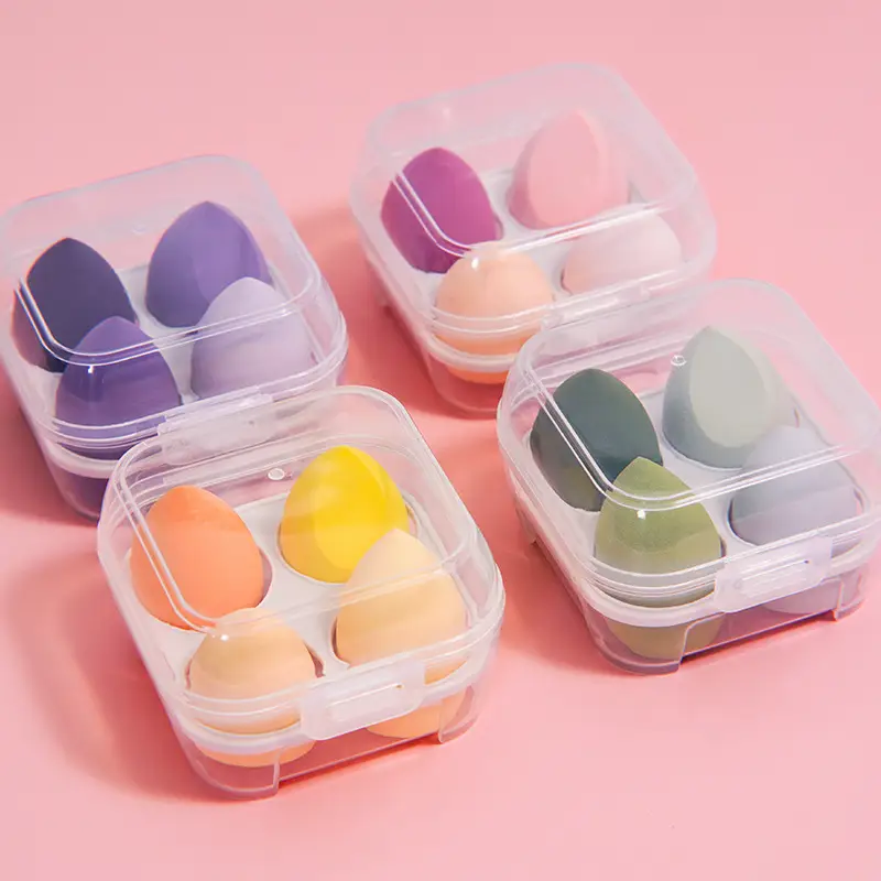 Purple Makeup Egg Puff Set 40x60cm - Image 39