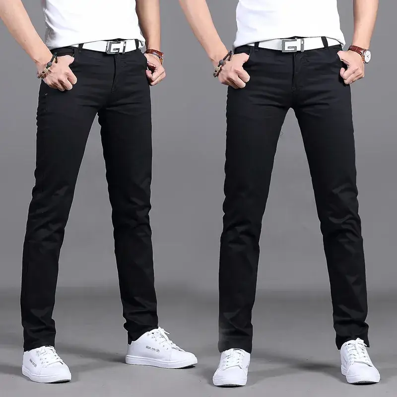 2019 Men Slim Fit Maroon Pants Casual Wear - Image 14