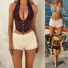 European American Cross-Border Sexy Patchwork Mesh Polka Dot Bodycon Long Sleeve Dress New Model — feature 5