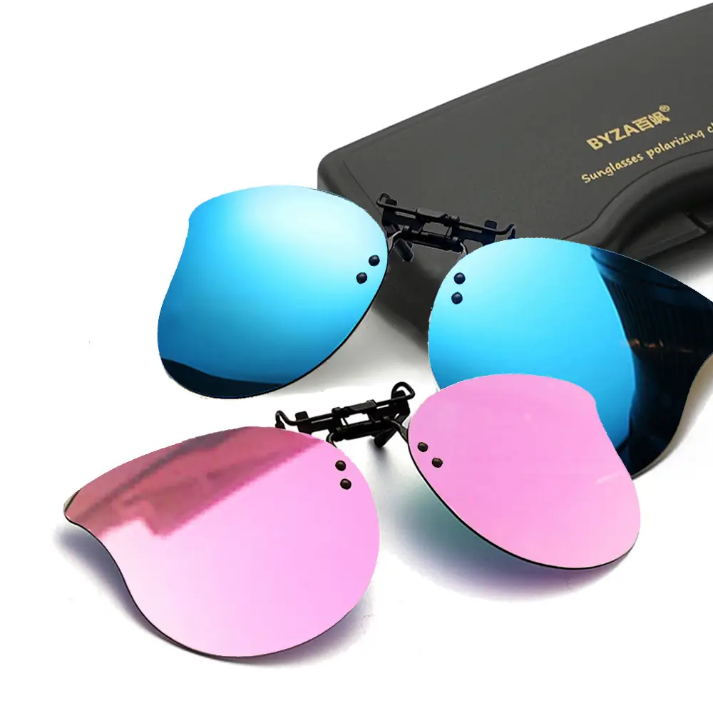 Ultra-Light Cat Eye Polarized Sunglasses Clip Set - Image 5