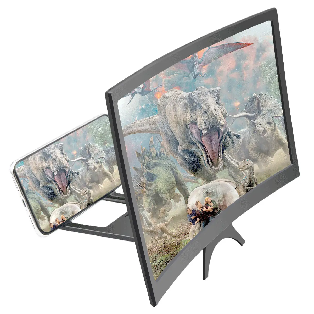 12 Inch 3D Mobile Phone Screen Amplifier with Dragon Design - Image 6