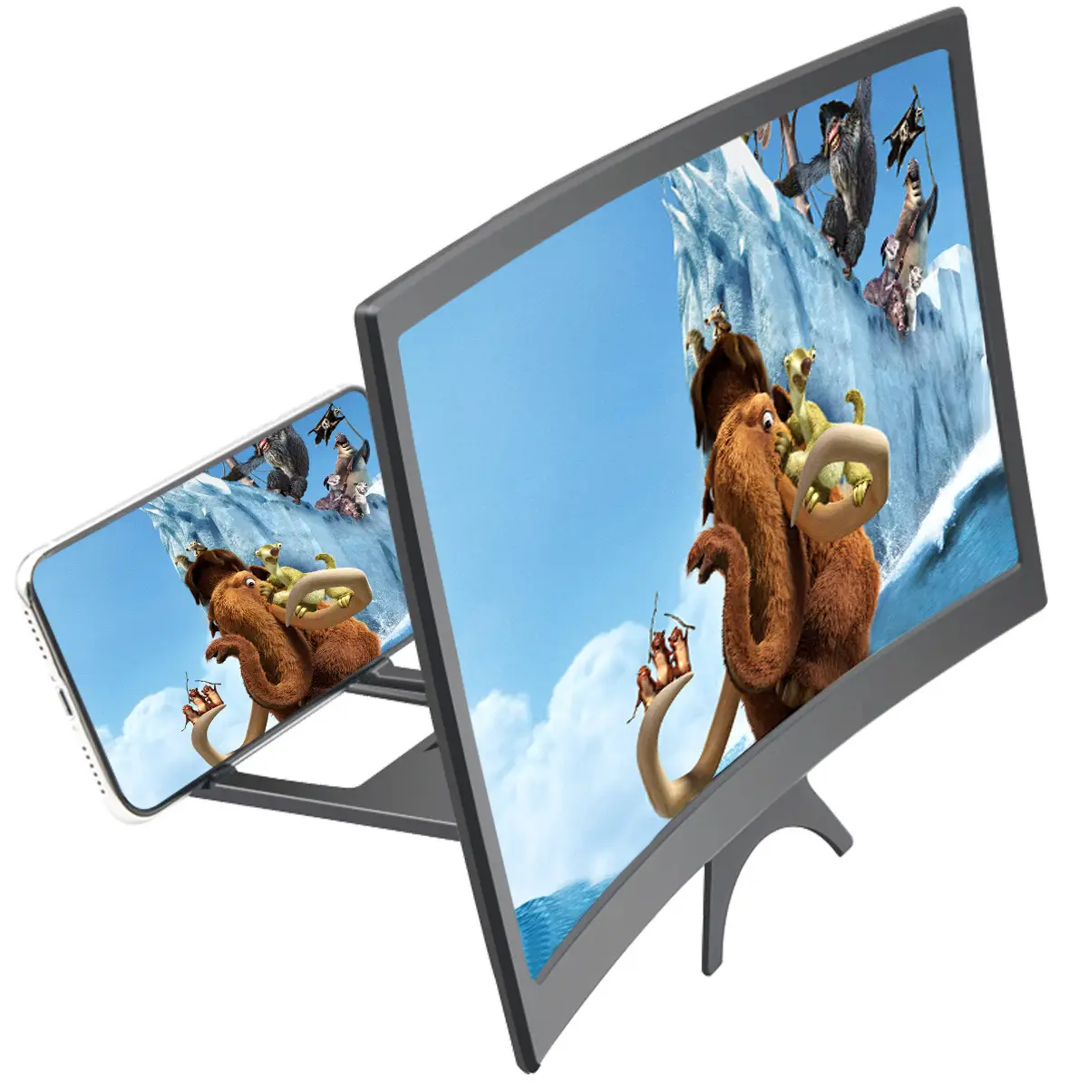 12 Inch 3D Mobile Phone Screen Amplifier with Dragon Design — feature 31