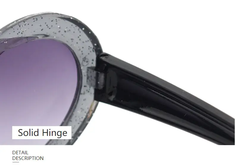 Purple Heart-Shaped Glass Sunglasses for Girls — feature 44