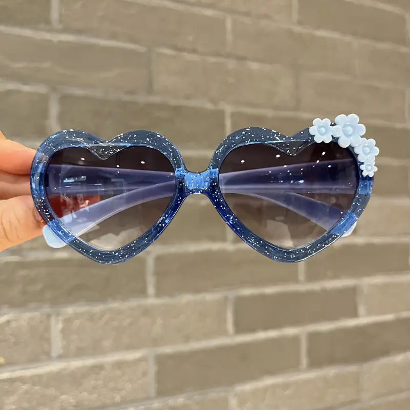 Transparent blue frame double gray sheet