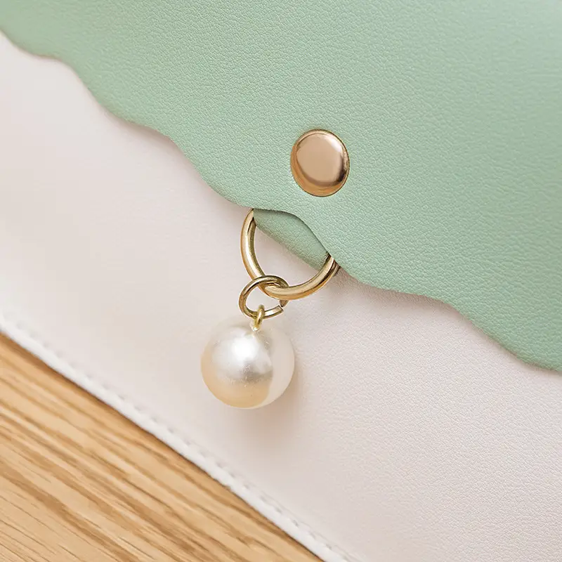 2025 Korean Style Women's Mobile Phone Bag Contrasting Color - Image 3
