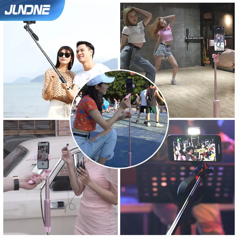 Pink Bluetooth Gimbal for Live Streaming & Photography - Image 5