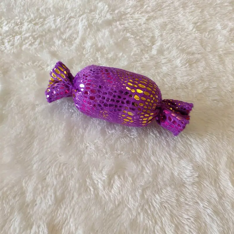 Glitter purple candy