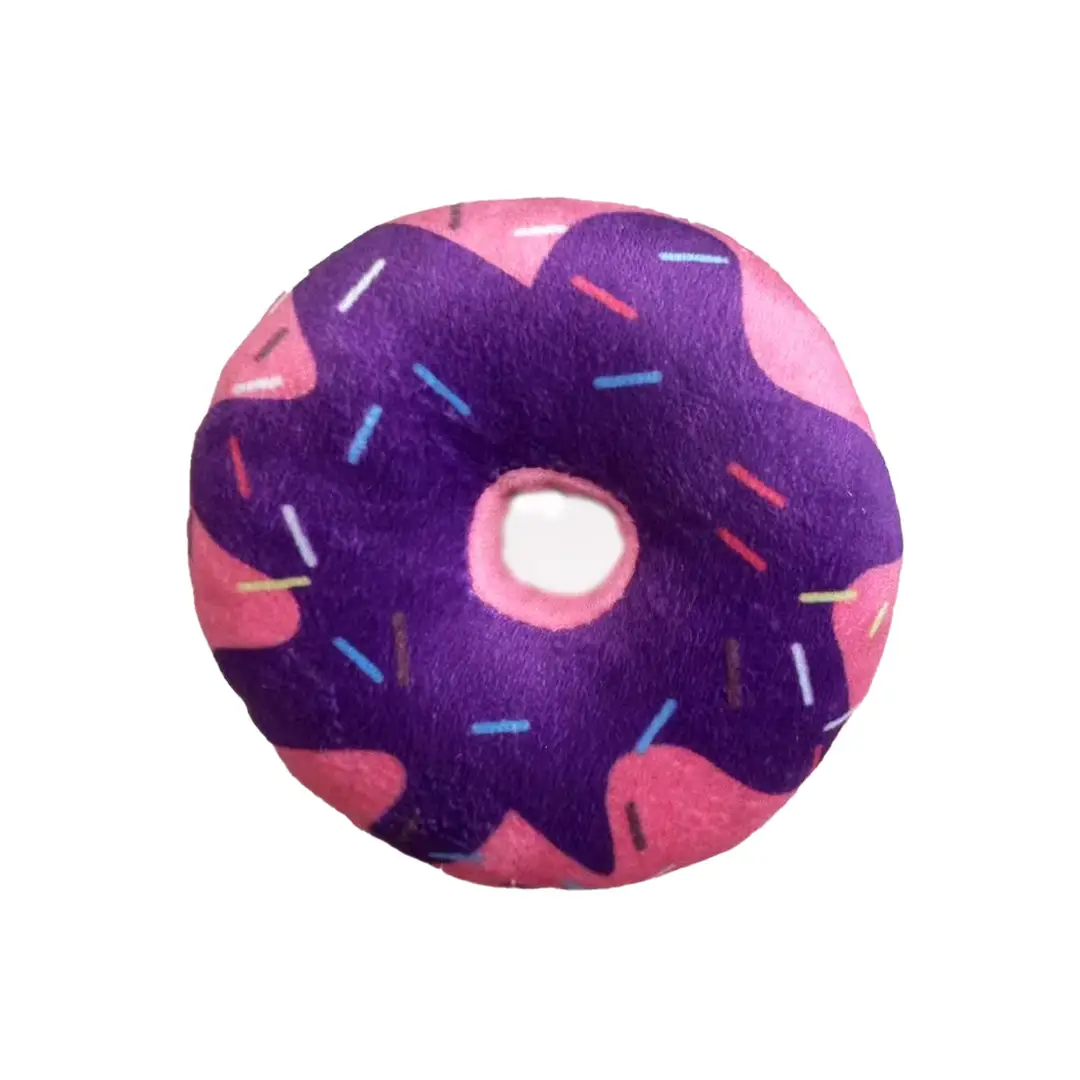 pink purple donut