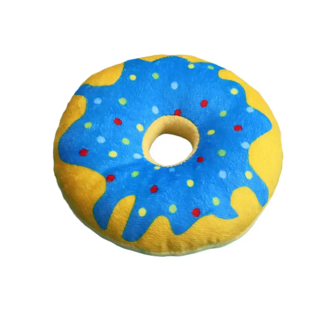Yellow Blue Donut