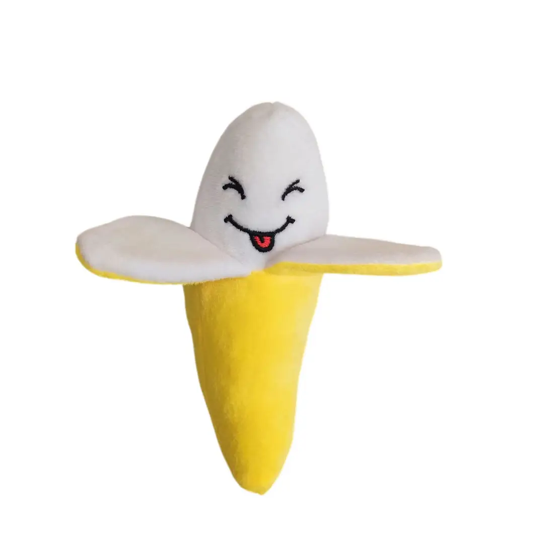 Pet Plush Vocal Toy Bite Resistant Molar Fruit Animal Cat Dog Plush Toy Pet Supplies in stock Wholesale - Image 5