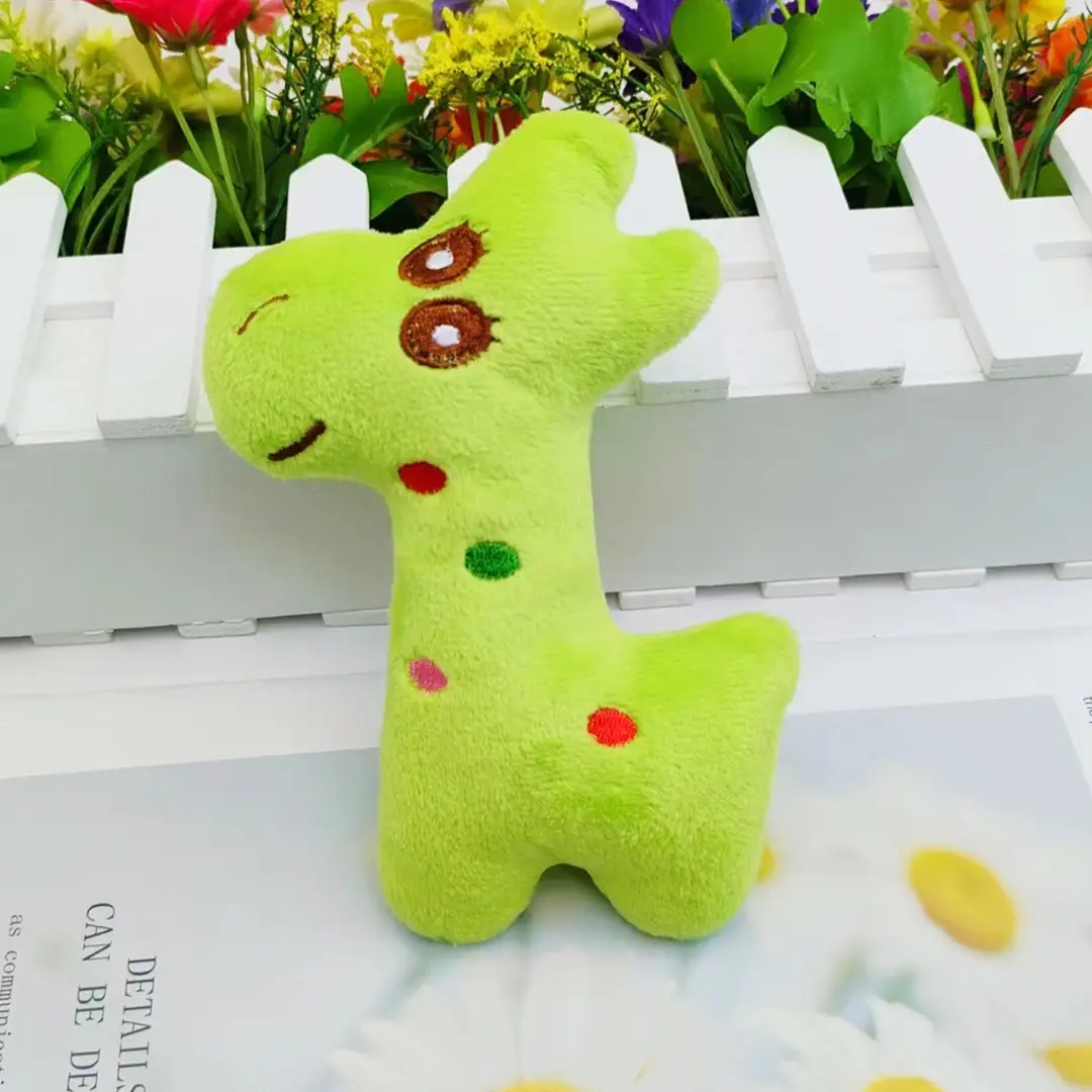 Pet Plush Vocal Toy Bite Resistant Molar Fruit Animal Cat Dog Plush Toy Pet Supplies in stock Wholesale - Image 100