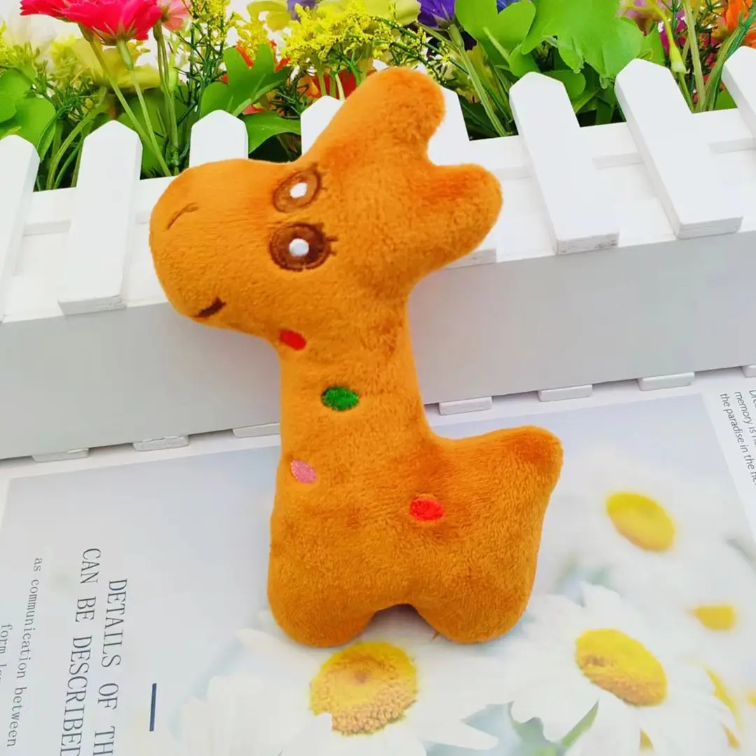 Pet Plush Vocal Toy Bite Resistant Molar Fruit Animal Cat Dog Plush Toy Pet Supplies in stock Wholesale - Image 102