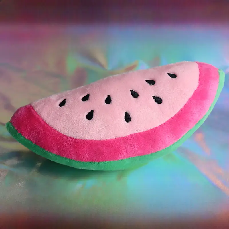 Pet Plush Vocal Toy Bite Resistant Molar Fruit Animal Cat Dog Plush Toy Pet Supplies in stock Wholesale - Image 12