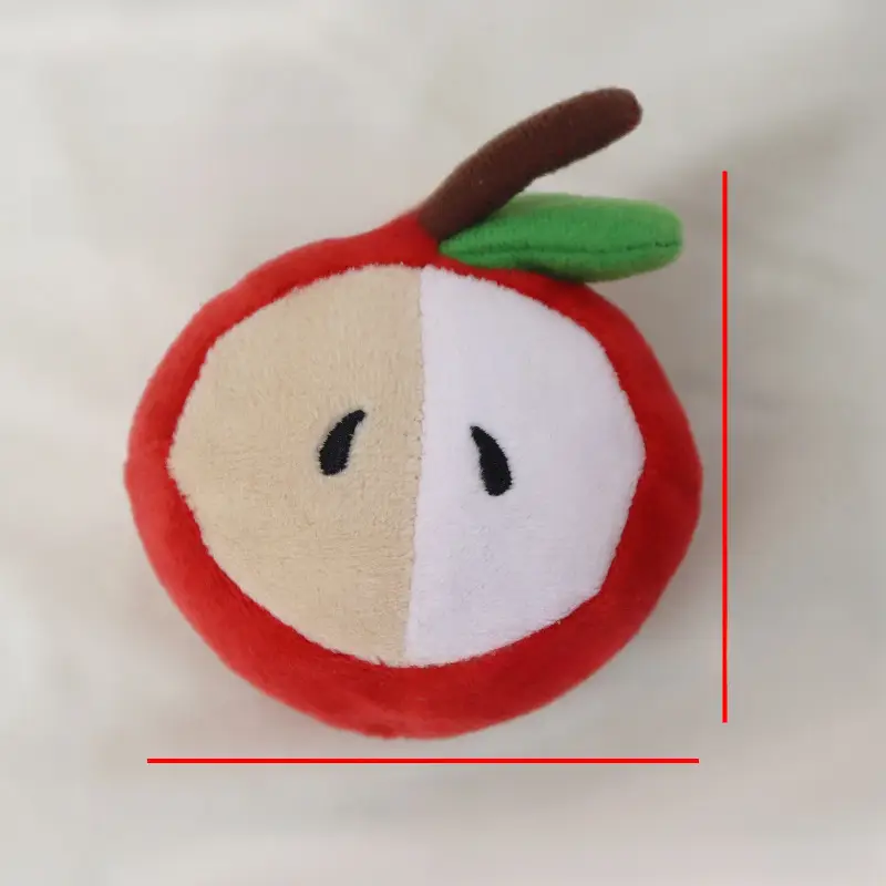 Pet Plush Vocal Toy Bite Resistant Molar Fruit Animal Cat Dog Plush Toy Pet Supplies in stock Wholesale - Image 17