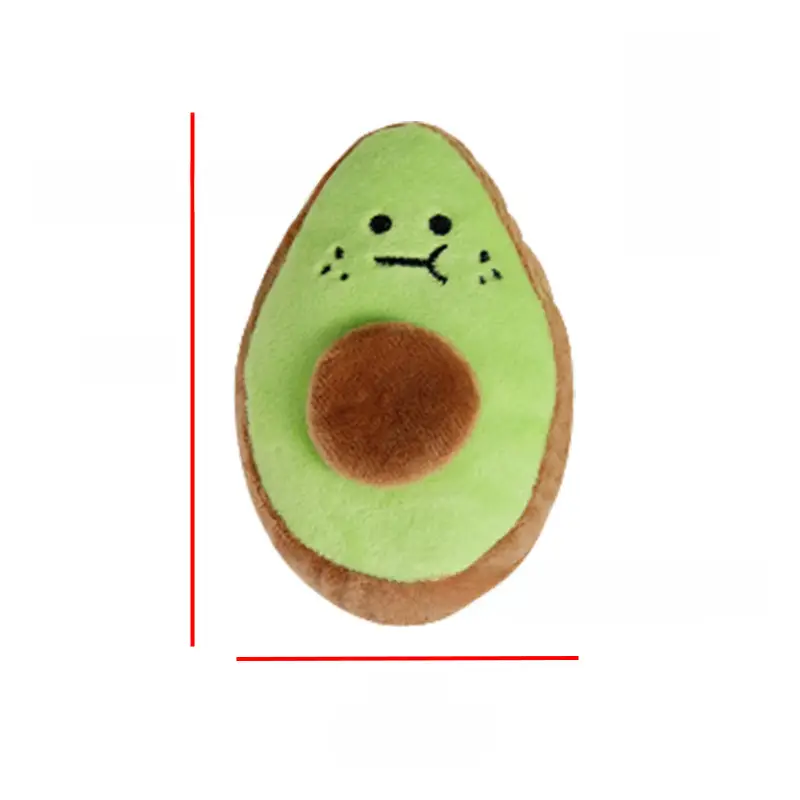 Pet Plush Vocal Toy Bite Resistant Molar Fruit Animal Cat Dog Plush Toy Pet Supplies in stock Wholesale - Image 21