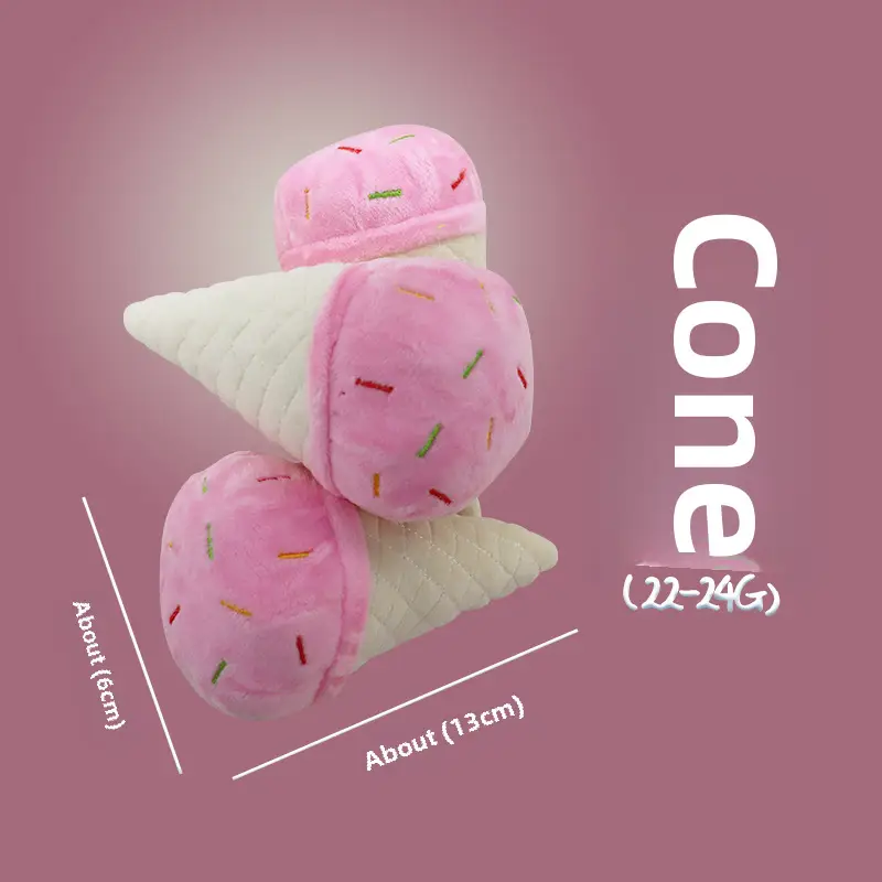 Pet Plush Vocal Toy Bite Resistant Molar Fruit Animal Cat Dog Plush Toy Pet Supplies in stock Wholesale - Image 51