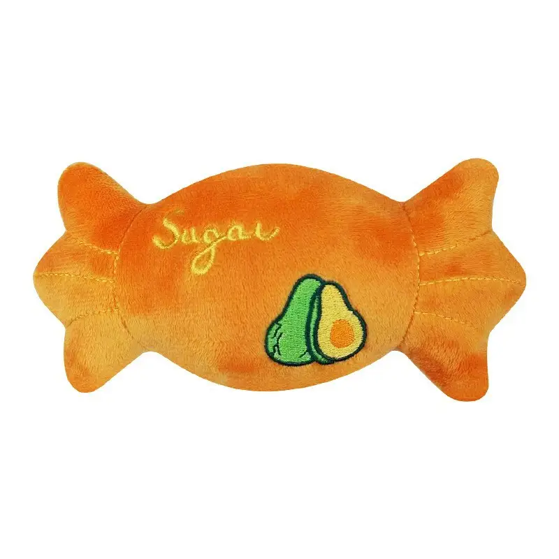 Pet Plush Vocal Toy Bite Resistant Molar Fruit Animal Cat Dog Plush Toy Pet Supplies in stock Wholesale - Image 82
