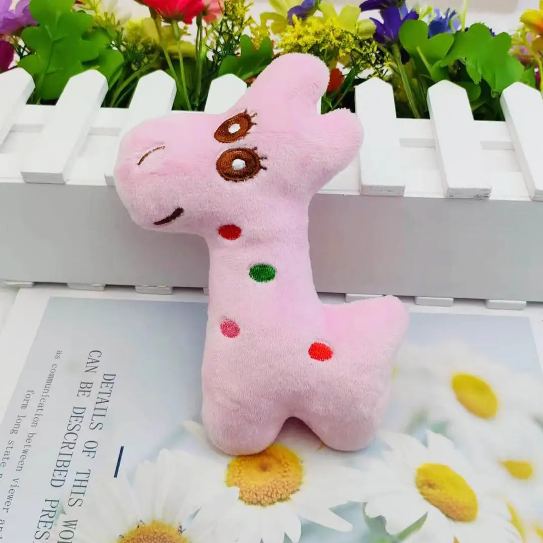 Pet Plush Vocal Toy Bite Resistant Molar Fruit Animal Cat Dog Plush Toy Pet Supplies in stock Wholesale - Image 97