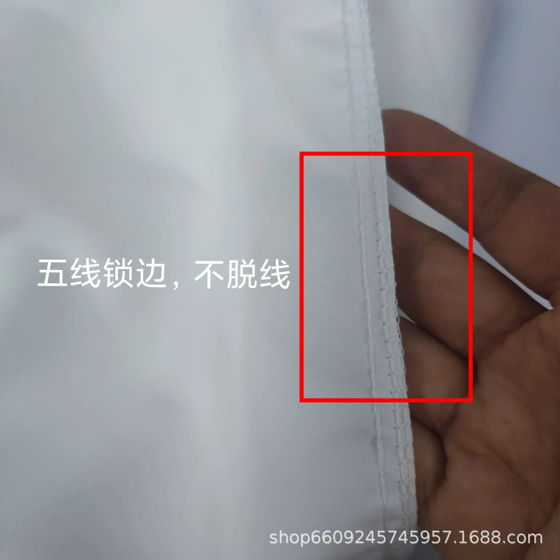 White Polyester Sanding Cloth Pillow Case 50x50cm
