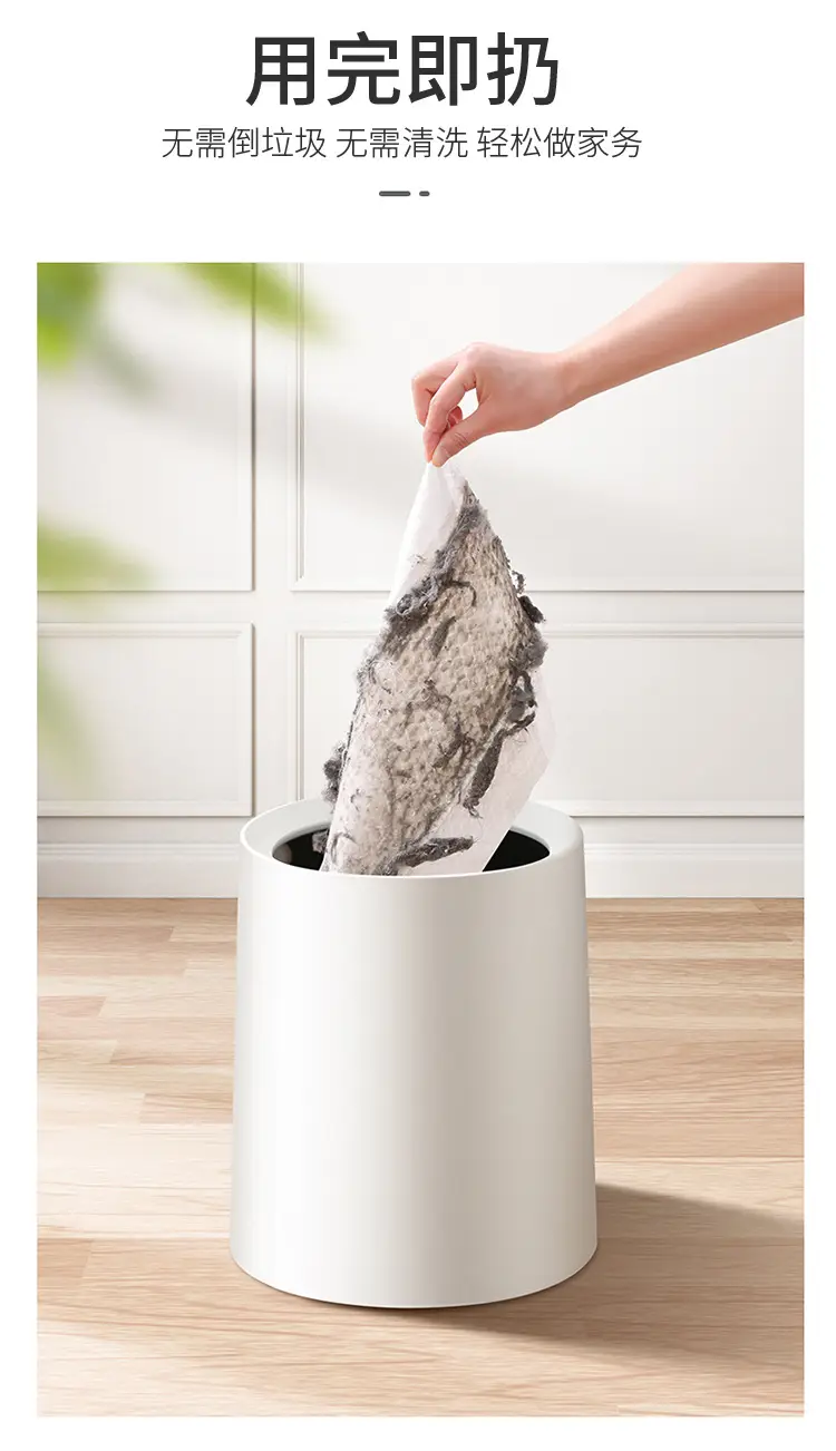 Cross-border Paper Replaceable Dust Cleaning Mop Cloth — feature 9