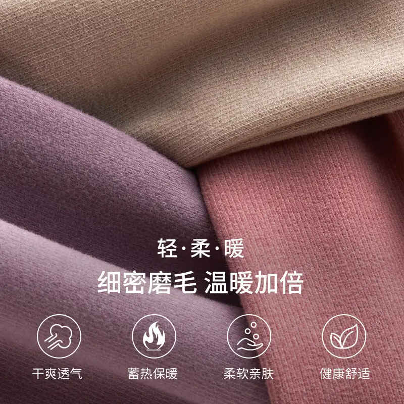 Women's Velvet Leggings High Waist Warm Autumn Pants - Image 11