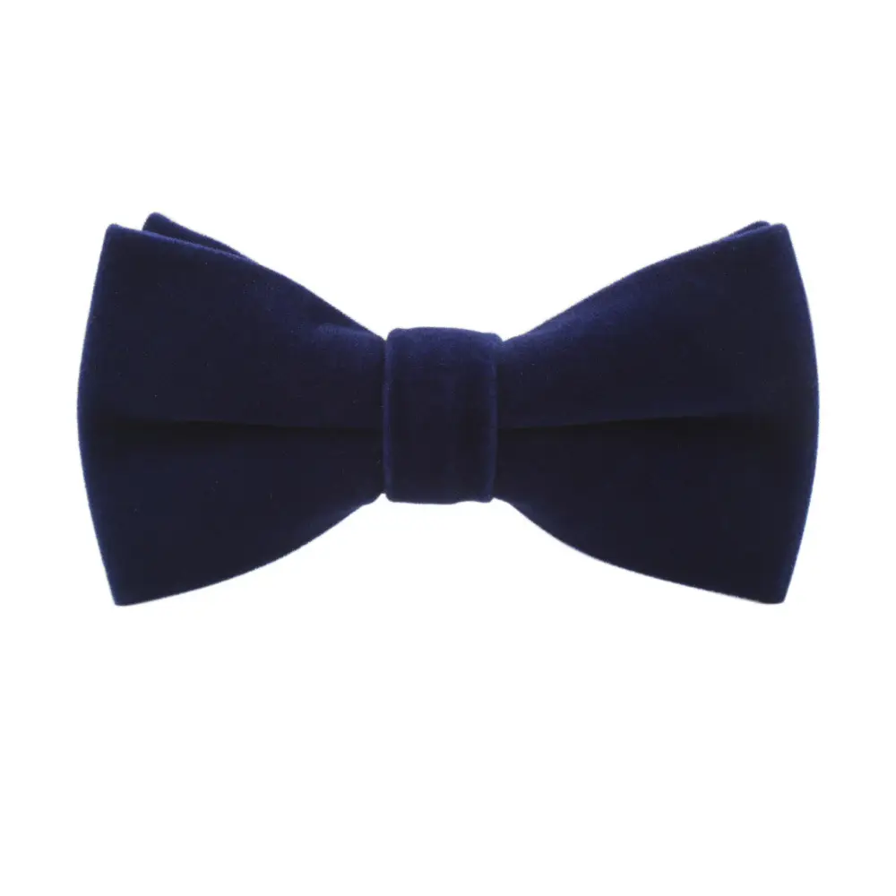 Velvet Bow Tie Men's Tuxedo Party Bow Tie Brown