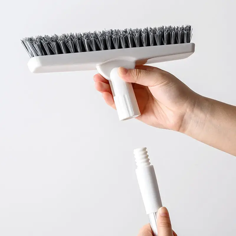 Long Handle Bristle Floor Brush for Bathroom & Toilet Cleaning - Image 6