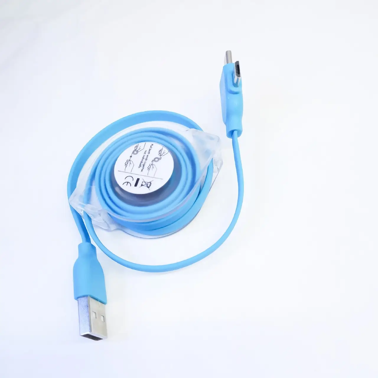 Fast Three-in-One Android Charging Cable Red — feature 10