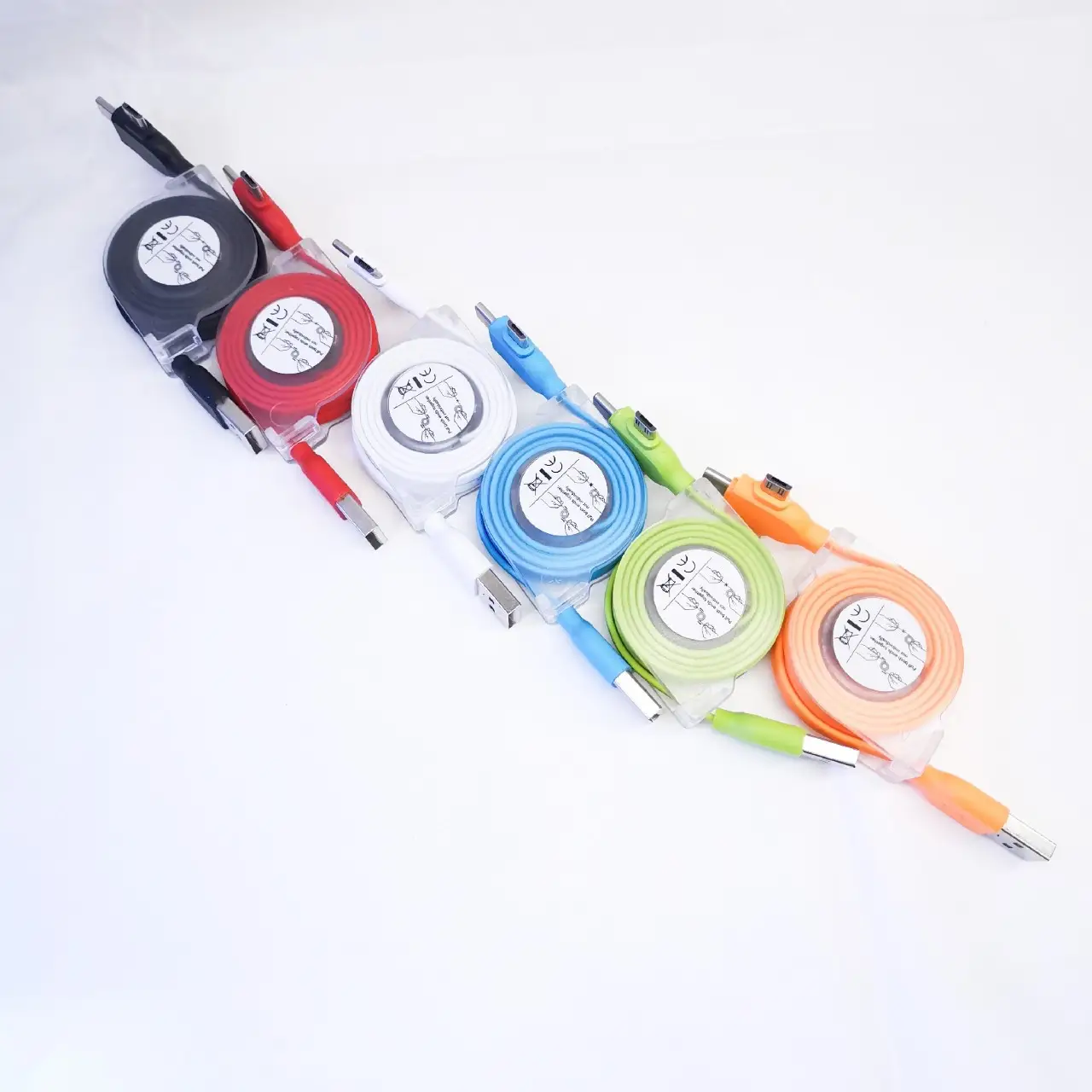 Fast Three-in-One Android Charging Cable Red — feature 3