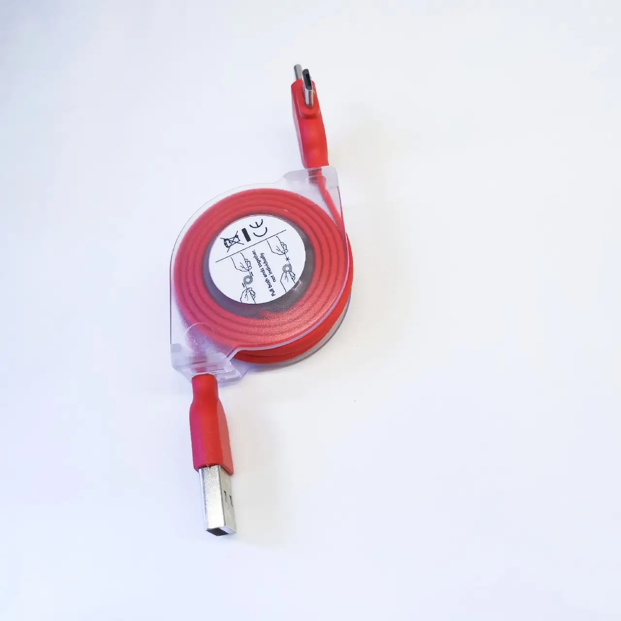 Fast Three-in-One Android Charging Cable Red — feature 4