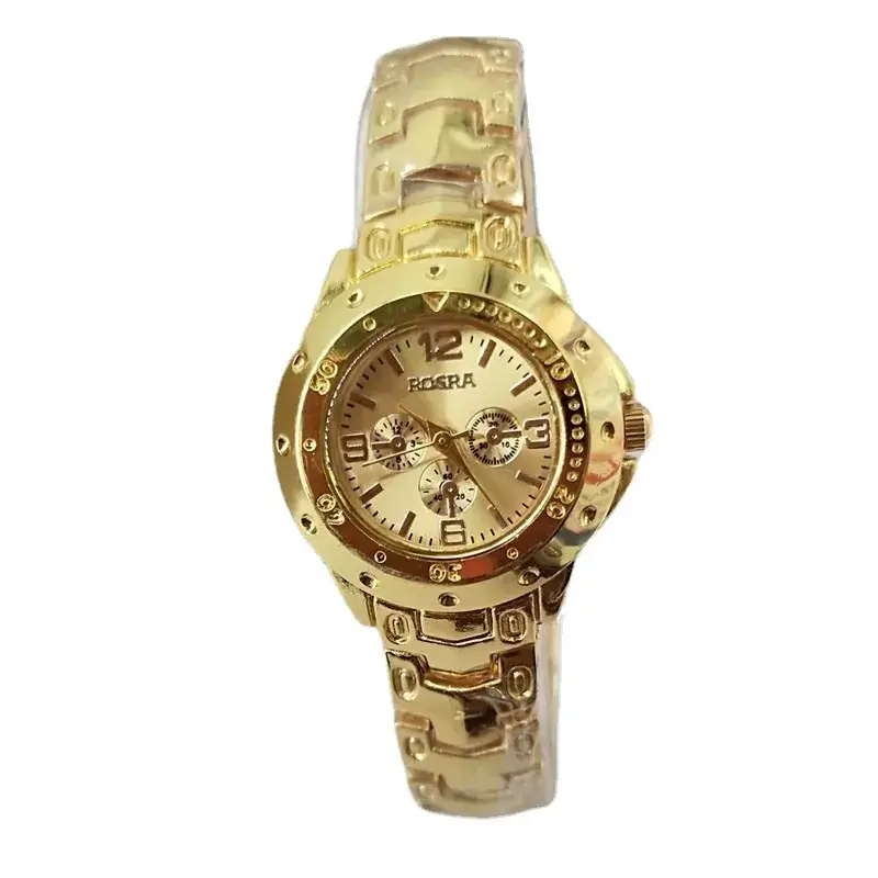 Rusha Steel Belt Watch Business Quartz Three-Eye Six-Pin - Image 7