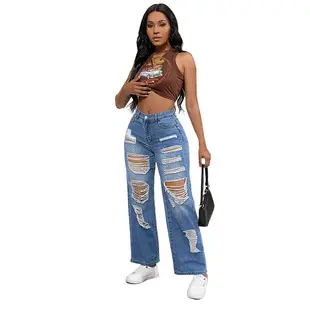 Women Denim Shorts Set Summer Casual White T Shirt — feature 5