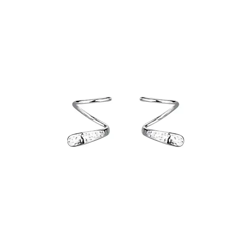 Spiral Earrings Women's Sterling Silver Elegant Sweet - Image 7