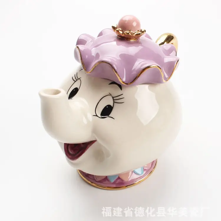 Japanese Ceramic Gold Plated Teapot 150ml - Image 7