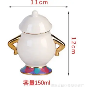 Japanese Ceramic Gold Plated Teapot 150ml - Image 3