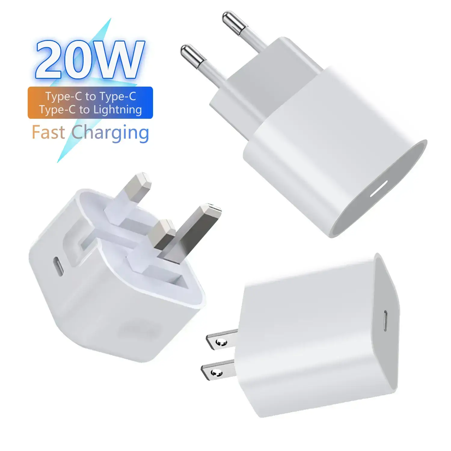 Pd20W Fast Charging Charger Type-C EU Plug - Image 21