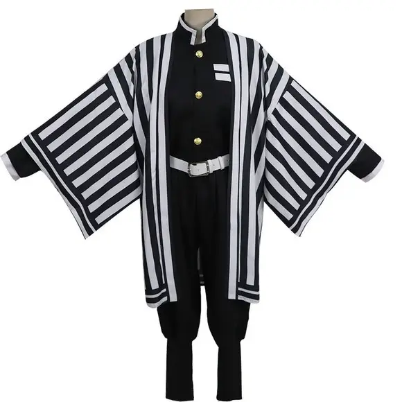 Demon Slayer Kimetsu Uniform Rengoku Kyoujurou Costume Set — feature 22