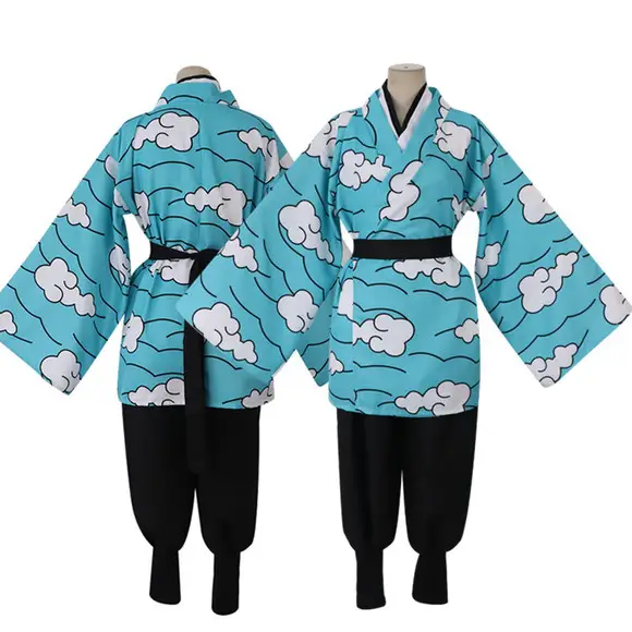 Demon Slayer Kimetsu Uniform Rengoku Kyoujurou Costume Set — feature 24
