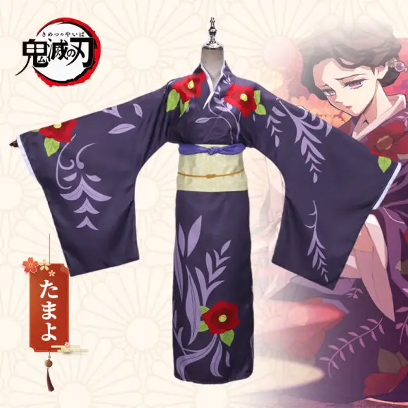 Demon Slayer Kimetsu Uniform Rengoku Kyoujurou Costume Set — feature 6