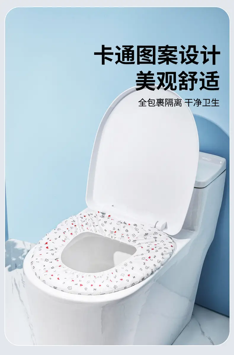 Disposable Toilet Mat Cushion 20 Pcs Portable Travel Bed Sheet — feature 11