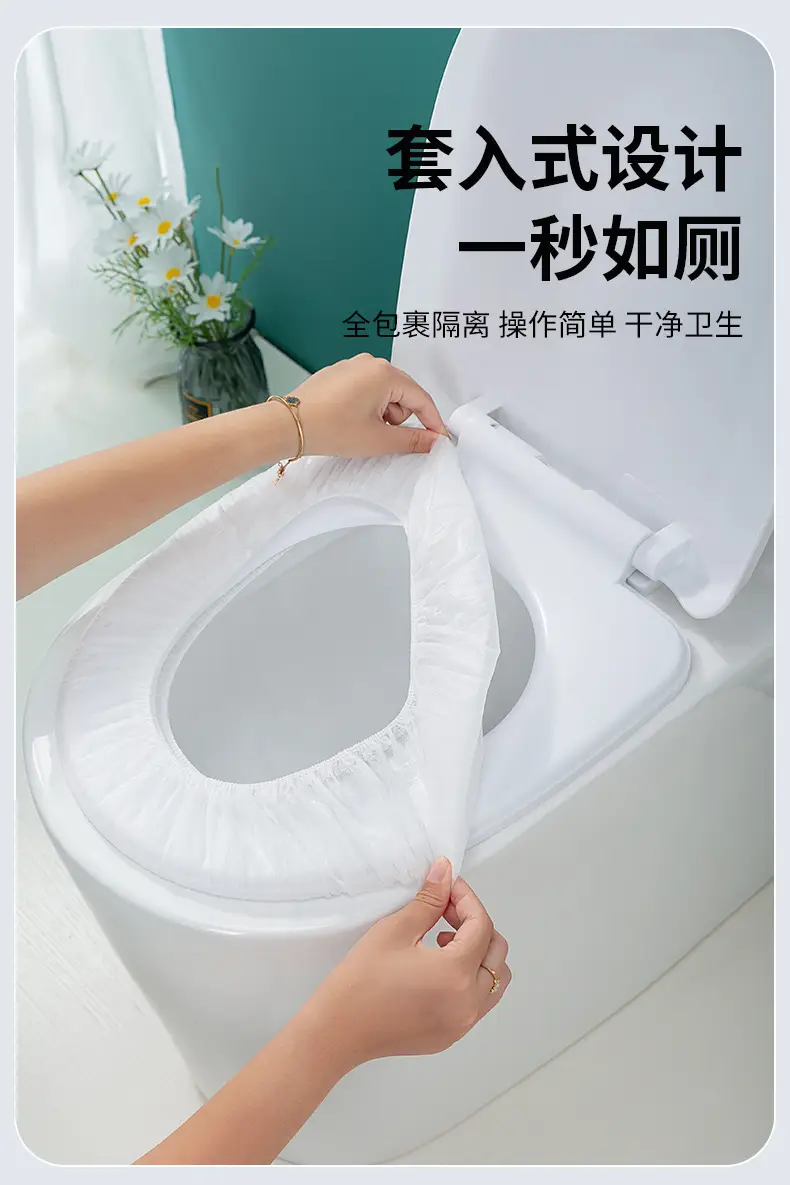 Disposable Toilet Mat Cushion 20 Pcs Portable Travel Bed Sheet — feature 9