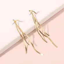 Gold Crossed Ear Rings for Women Retro Style — feature 10