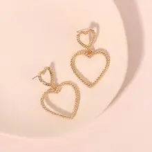 Gold Crossed Ear Rings for Women Retro Style — feature 17