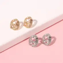 Gold Crossed Ear Rings for Women Retro Style — feature 19