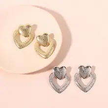 Gold Crossed Ear Rings for Women Retro Style — feature 5