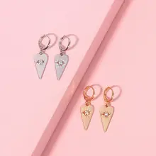 Gold Crossed Ear Rings for Women Retro Style — feature 7