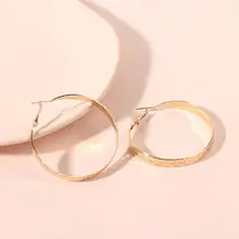 Gold Crossed Ear Rings for Women Retro Style — feature 9
