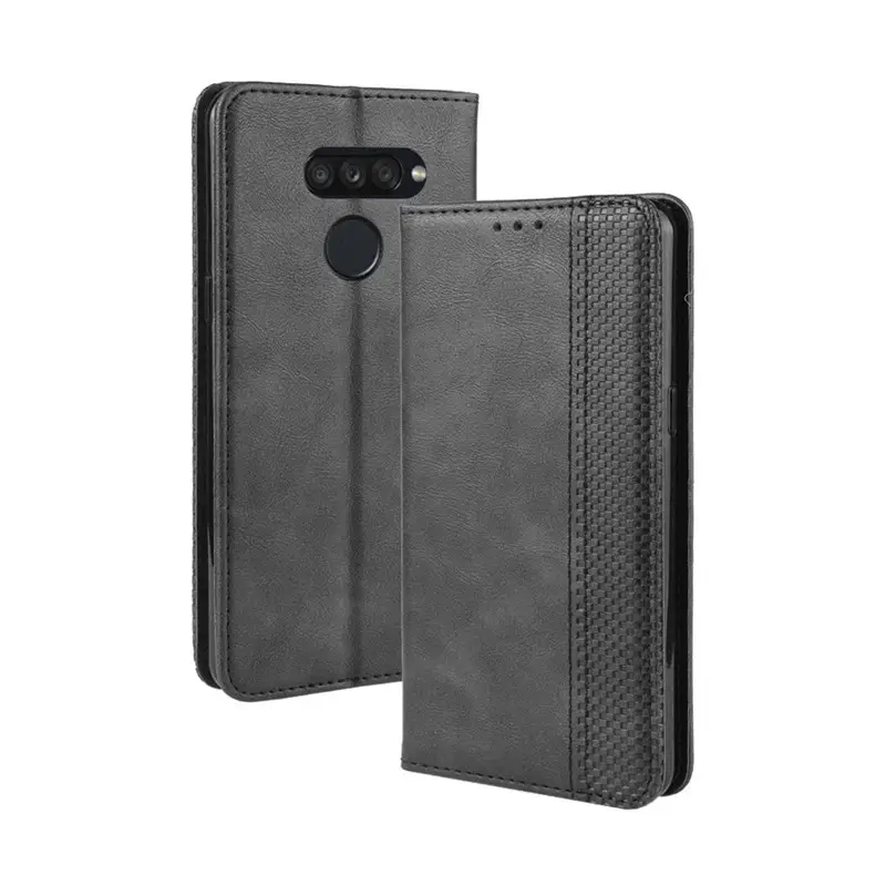 Magnetic Leather Flip Phone Case for LG K50s - Image 9