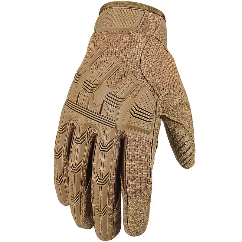 Military Full Finger Touch Screen Gloves Green Tactical - Image 8