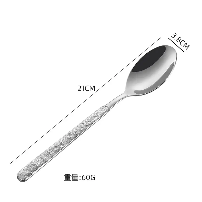 304 Stainless Steel Western Tableware Spoon Fork Knife Set